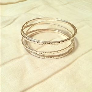 Silver bangle